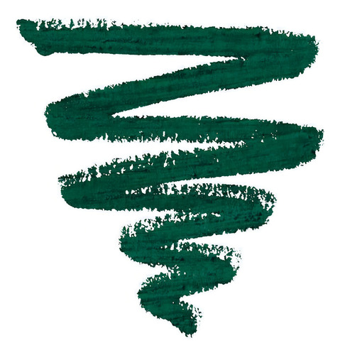 Lápiz delineador de ojos NYX Professional Makeup Slim Eye Pencil color emerald city
