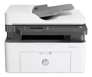 Impresora multifunción HP LaserJet 137fnw con wifi blanca y negra 110V/240V