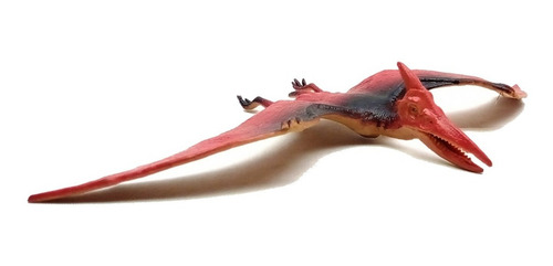 Muñeco Dinosaurio Terodáctilo Rojo Chico.