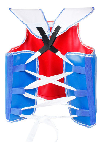 Peto Profesional Doble Vista Bicolor Azul/rojo Alto Impacto Azul 00
