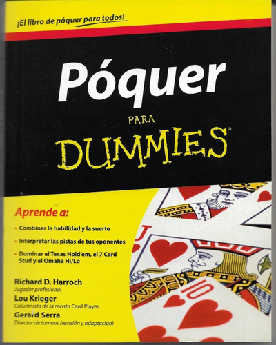 Poquer Para Dummies Pocket - Harroch Krieger - #m
