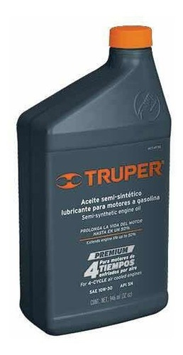 Aceite Para Motor De Cuatro Tiempos, 32 Oz 14929 Truper