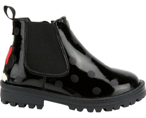 Botín Minnie Mouse Niñas Minnie Negro