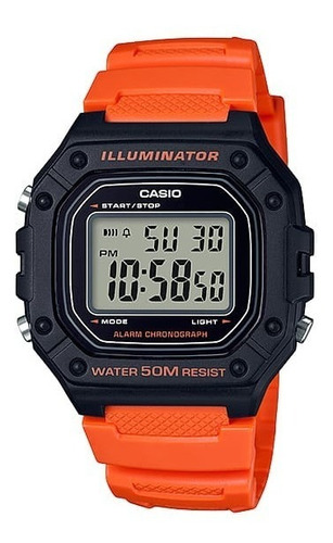 Reloj Hombre Unisex Casio Digital W-218h Impacto Online