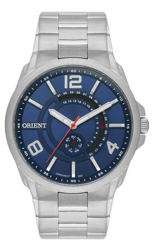 Relógio Orient Masculino Prata 47mm Quartz
