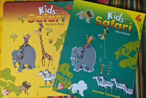 Kids Safari Macgraw Hill Student Book And Workbook 4, 5 Y 6