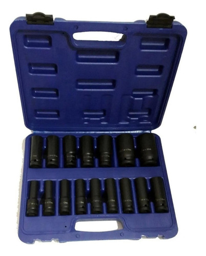 Juego Dados De Impacto Largos 10- 32 Mecanica Auto Camion