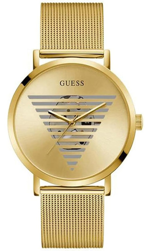 Guess Reloj De 44 Mm Para Hombre - Correa De Tono Dorado Cha