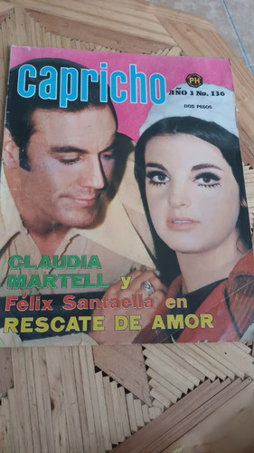 Claudia Martell, Felix Sant Fotonovela Capricho Silvia Pinal (Usado)