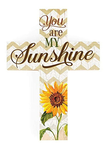 You Are My Sunshine Chevron 7 x 5 madera De Girasol Pared Ar