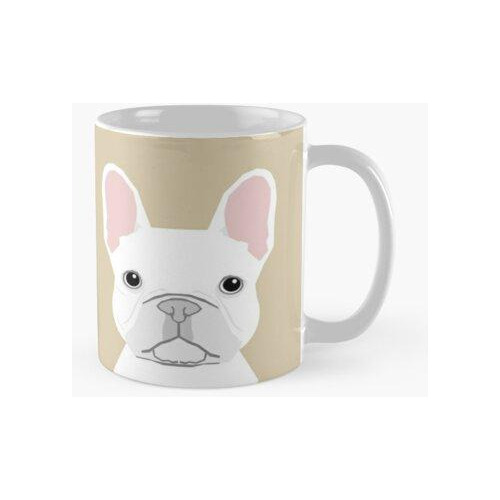 Taza Retratos De Bulldog Francés Patrón Perro Persona Regalo