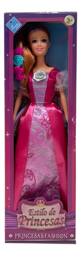 Muñeca Princesa Fashion El Duende Azul 30 Cm