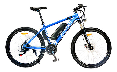 Bicicleta Eléctrica Montañera Zafiro M4 Aro 26'' 30km/h Azul