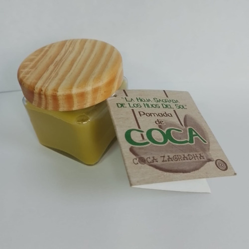 Pomada De Coca. 100% Natural