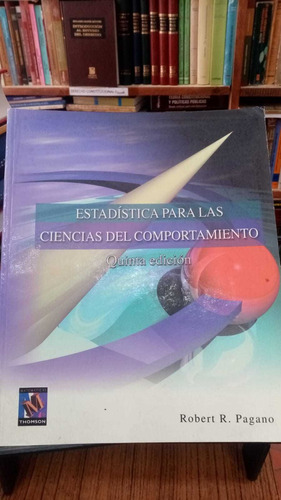 Libro Estadística Para Las Ciencias Del Comportamiento