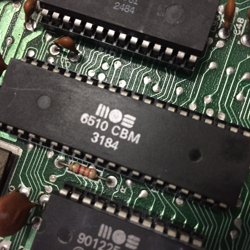 Chip Mos 6510 Cpu C64 Commodore 64 Refaccion Integrado Pieza (Usado)