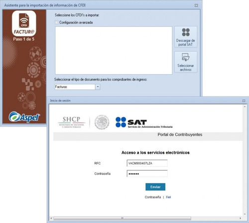 Aspel Facture 4.0 Anual Con Timbrado Ilimitado Cfdi 3.3 2018