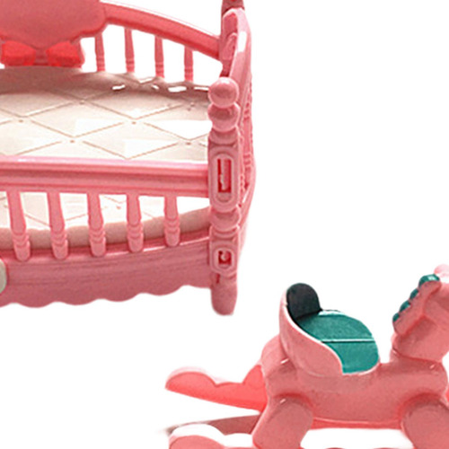 6 Juego De Casa De Muñecas Accesorios De Decoración De