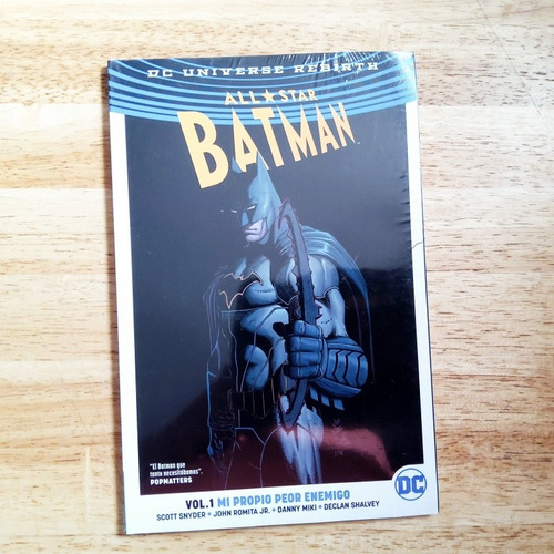Dc Universe Rebirth All-star Batman Vol. 01: Mi Propio Peor 