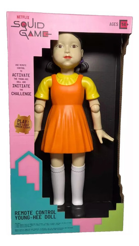 Squid Game Young-hee Doll Control R Muñeca Juego Del Calamar
