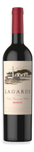 Vino Tinto Lagarde Merlot 750ml Luján De Cuyo Mendoza 