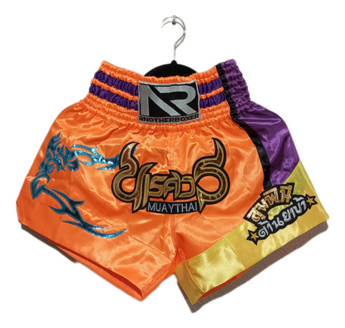 Short Muay Thai Kick Boxing Mma Sanda Combate Sparring A1