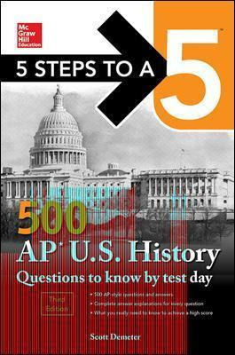 Libro 5 Steps To A 5: 500 Ap Us History Questions To Know...