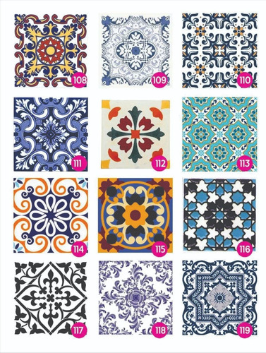 Vinilos Decorativos Para Azulejos. 20x20 Pack Por 14