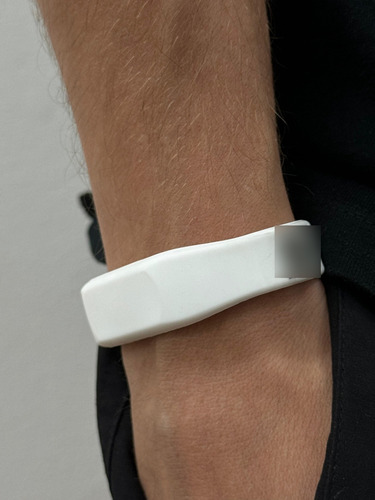 Cartão De Visitas - Pulseira Nfc Com Aplicativo - Branca