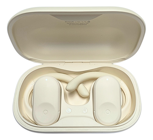 Audífonos Openwear G-tide Bluetooth Ows2: Calidad De Sonido. Color Beige