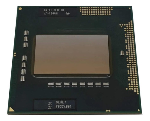 Processador Intel Core i7-720QM - Sl8ly - de 4 núcleos 8 threads e  2.8GHz de frequência sem gpu integrada