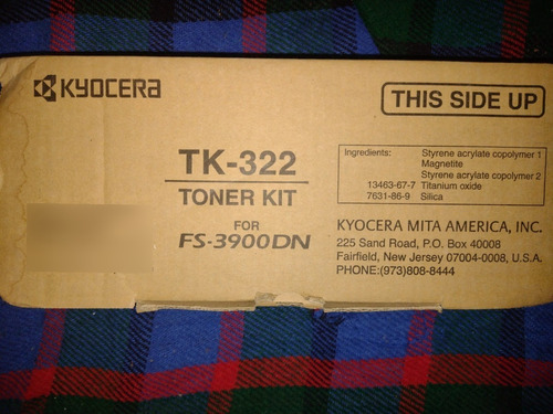 Toner Kyocera Tk-322 Fs-3900dn Jamas Usado Original