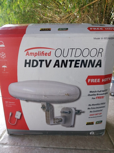 Imagen 1 de 3 de Antena De Tv Para Exteriores