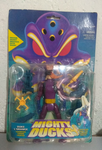 Mighty Ducks Duke L'orange Figura Bootleg (Usado)
