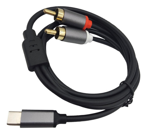Xj Estéreo Tipo C A 2 Rca Para Teléfonos Inteligentes 1