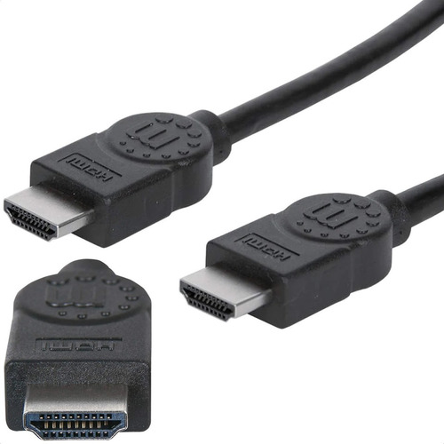 Cable Hdmi Manhattan 306119, 4k@30hz, 3d, Blindado, 1.8m