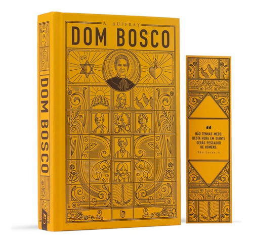Dom Bosco, De Augustine Auffray., Vol. 1. Editora Minha Biblioteca Católica, Capa Dura Em Português, 2019