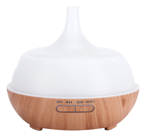 Difusor De Aroma, 400 Ml, Wifi Control, Grano De Madera