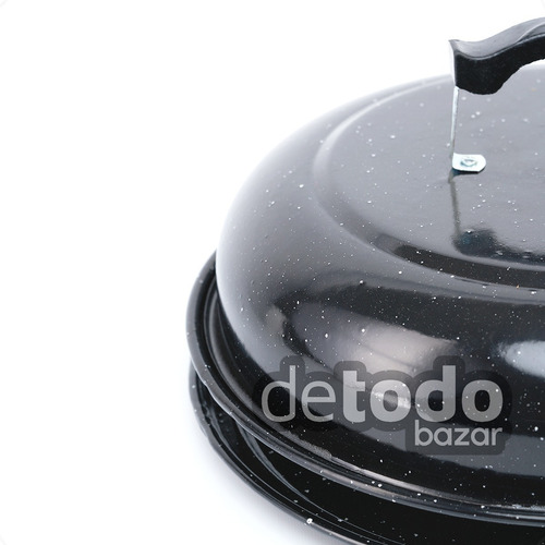 Parrilla Circular Enlozada Grande 37,5 Cms