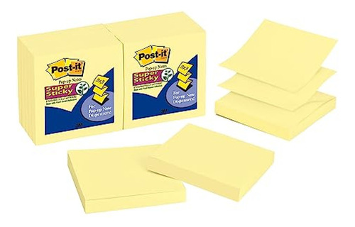 Notas Adhesivas Notas Emergentes Post-it Super Sticky, 3x3