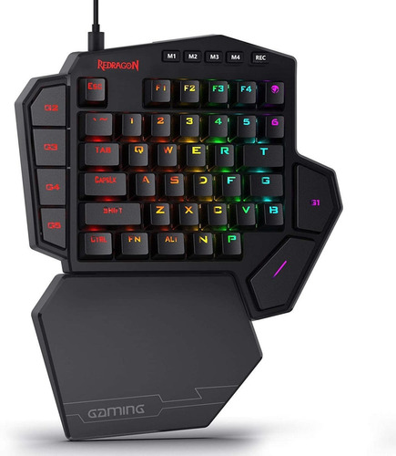 Teclado Redragon Mecánico Para Una Mano K585rgb