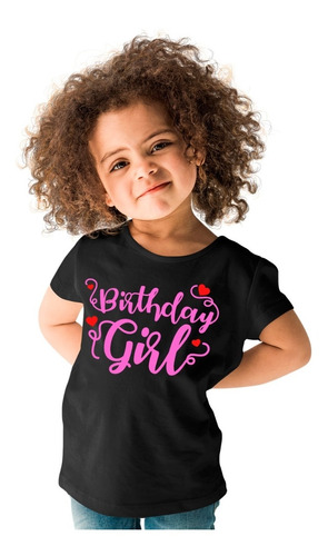 Playera De Cumpleaños- Para Niño Y Adulto- Birthday Girl-boy