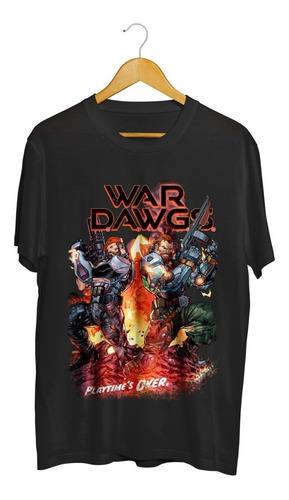 Remera Algodón Valorant War Dawgs