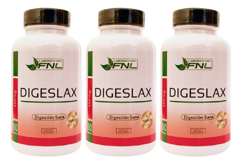 Digeslax Fnl 3 Frascos Laxante Estreñimiento Dietafitness