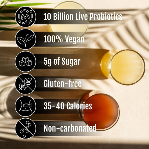 Cabana Cultures - Kéfir De Agua De Coco Probiótico, Apoyo A