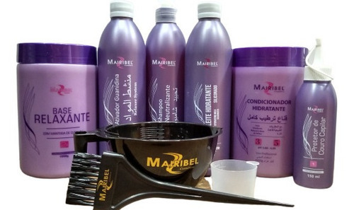 Guanidina Kit Relaxamento Capilar Mairibel 3650gr Completo Cor De Cabelo