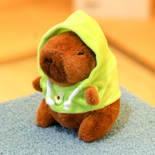 Muñeca De Simulación De Capibara De Peluche Con Alas