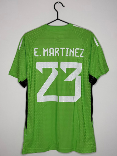 Camiseta Arquero Argentina Dibu Martinez 2022 Campeón (Usado)