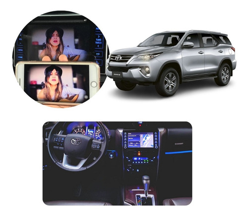 Imagem 9 de 10 de Toyota Corolla 2015-2019 Desbloqueio Dvd +tv +espelhamento
