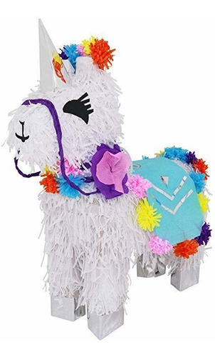 Lytio Unicornio Llama Piñata Hecha A Mano Ideal Para Suminis